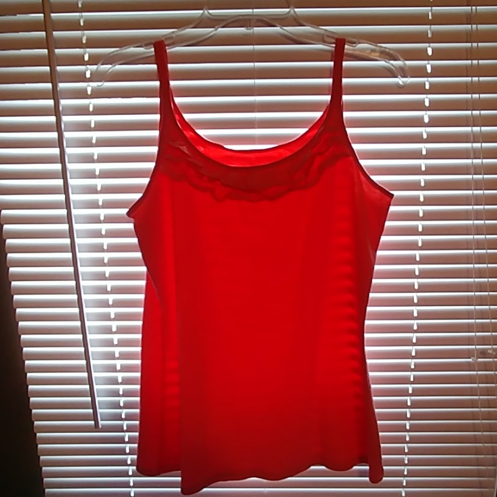 NY&C Ruffled Tank Top